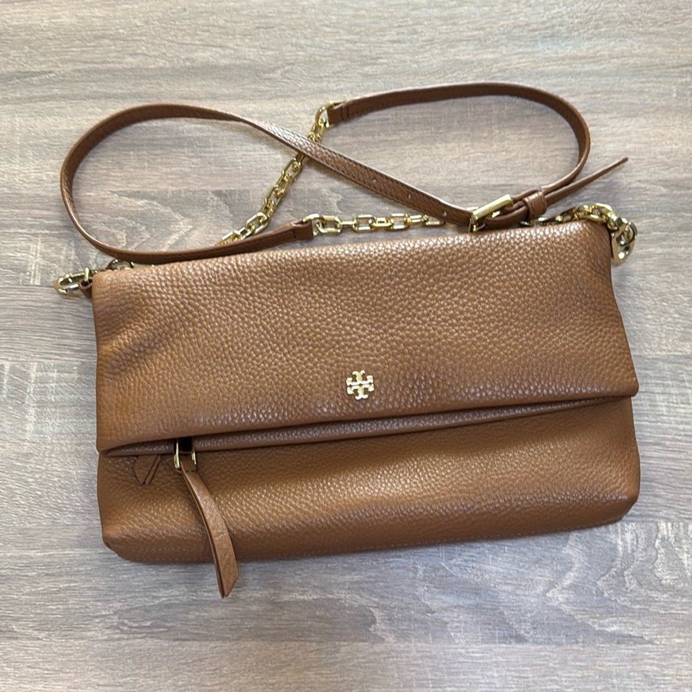 Tory Burch Fold Over Convertible Bag